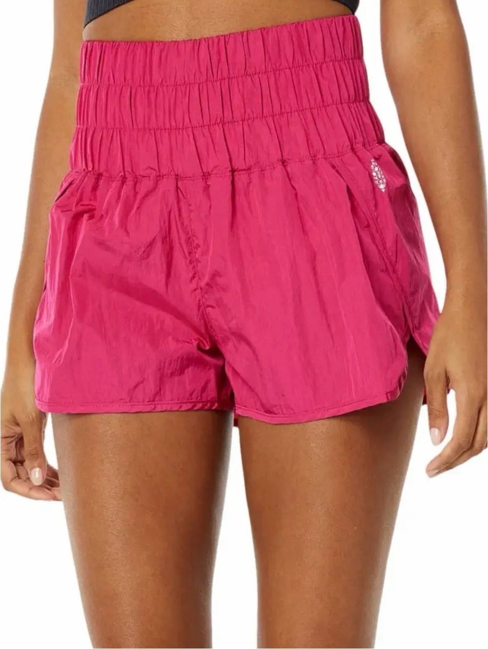 Free People FP Movement The Way Home high-rise shorts Pink size small